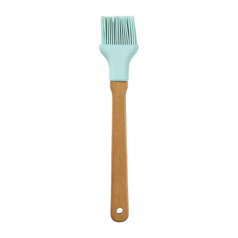 Bakkwast - blauw/bruin - 25 cm