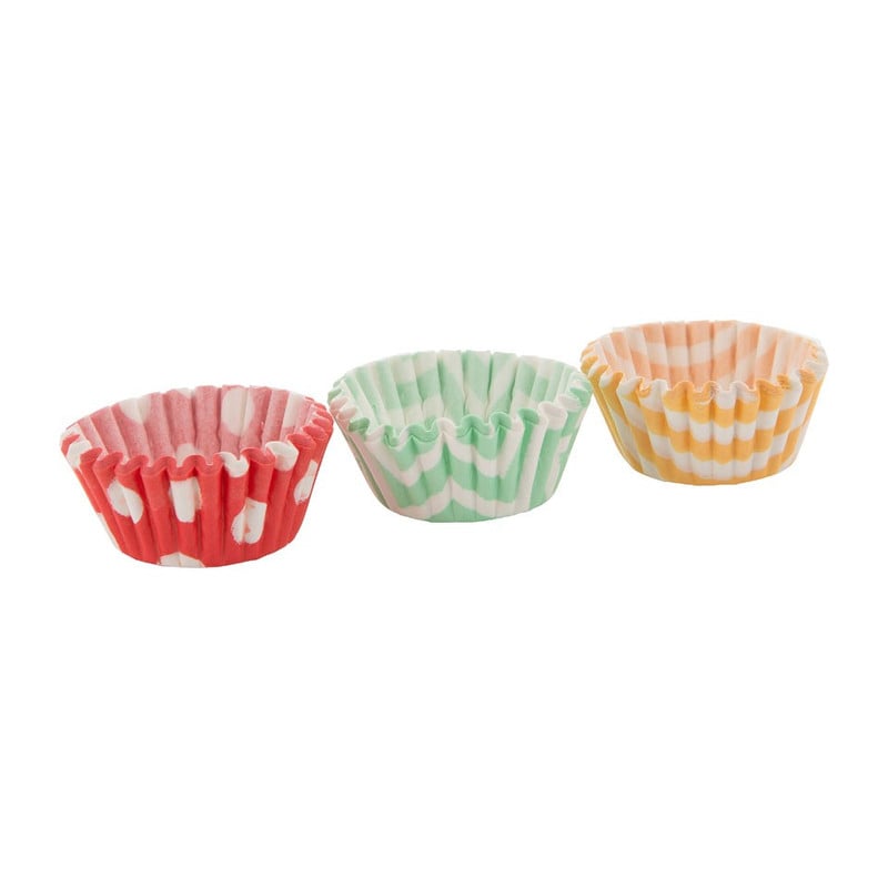 Mini cupcakevormpjes - set van 90 