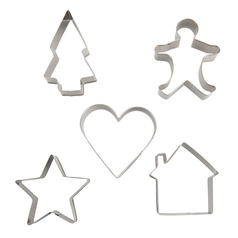 Uitsteekvormpjes - set van 5