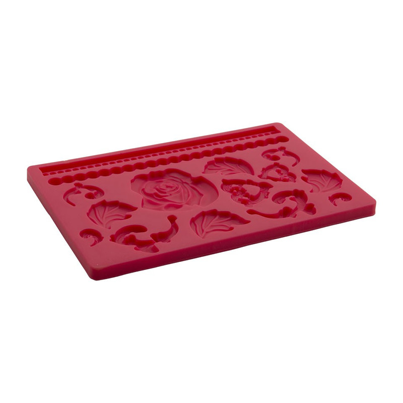 Fondant decoratie - roos
