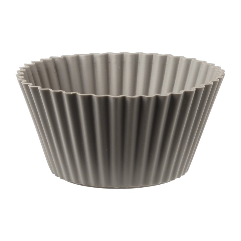 Siliconen cupcakevormpjes - set van 12 - ø7 cm