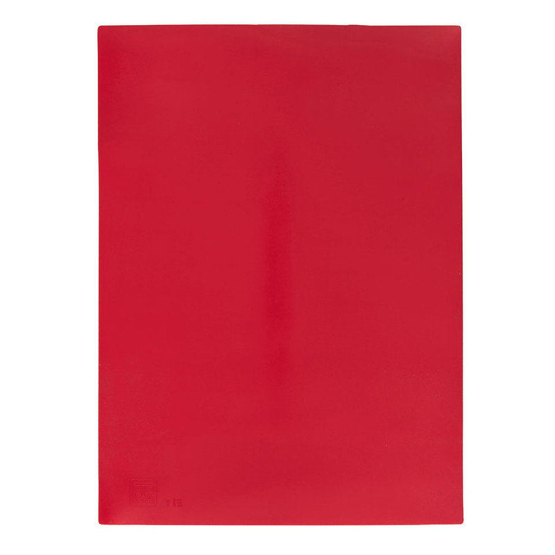 Bakmat siliconen - rood - 39.5x30 cm