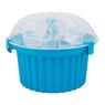 Cupcake bewaardoos - 24 stuks - blauw