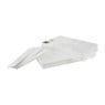 Party tray met deksel - wit - 38x28x10 cm