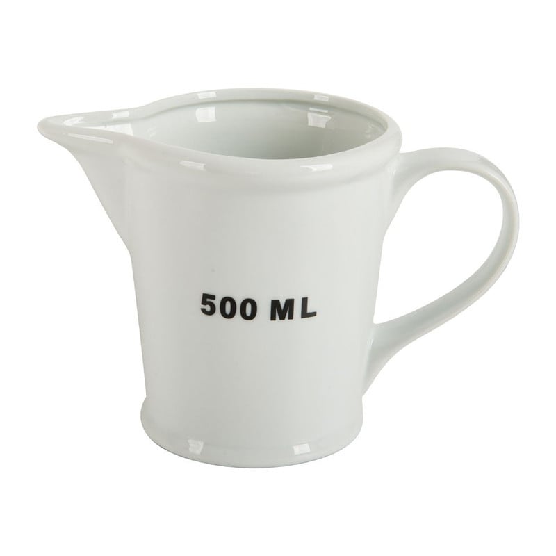 Maatbeker porselein - 500 ml