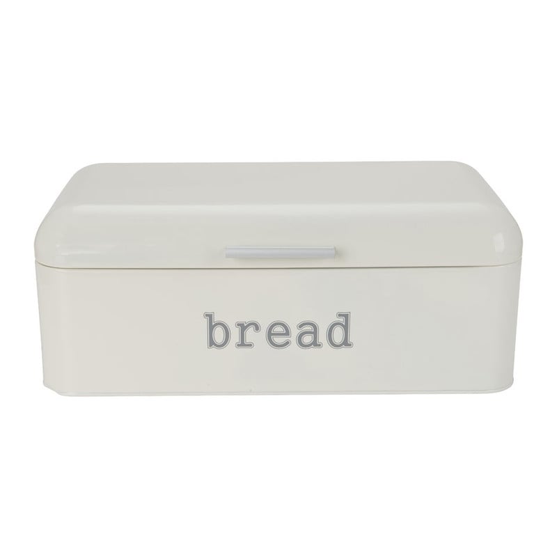Broodtrommel retro - 22x42x16.5 cm - crème