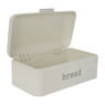 Broodtrommel retro - 22x42x16.5 cm - crème
