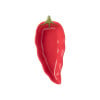 Schaal peper klein - rood - 4.5x23.5x10.3 cm