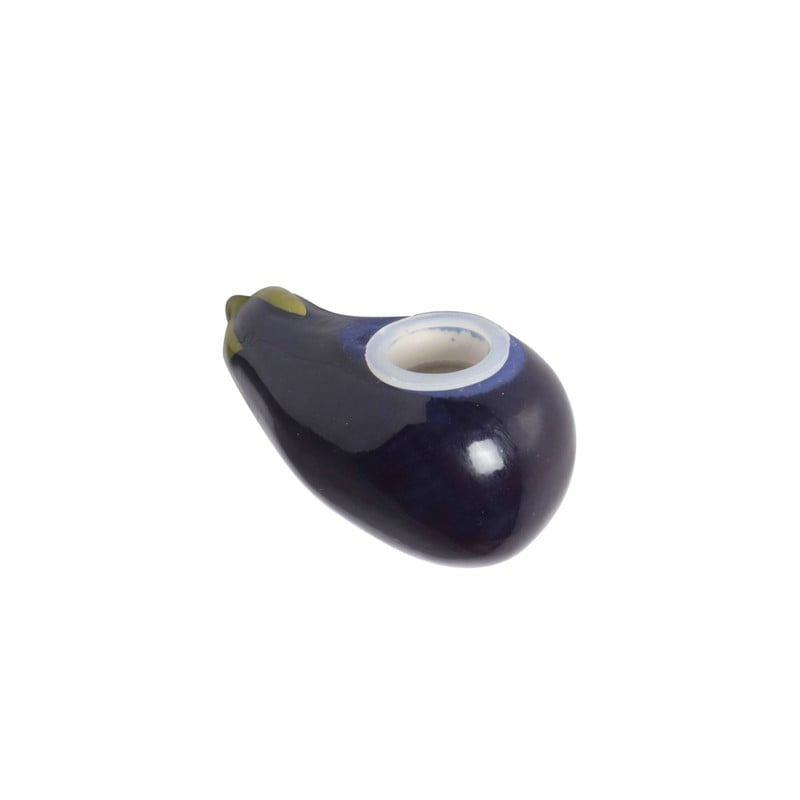 Peper- of zoutvaatje aubergine - paars - 4x4x4 cm