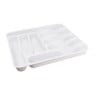 Bestekbak XL - 42x37.5x4.5 cm - wit