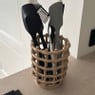 Keukengerei pot keramiek - beige - ø13.5x17 cm