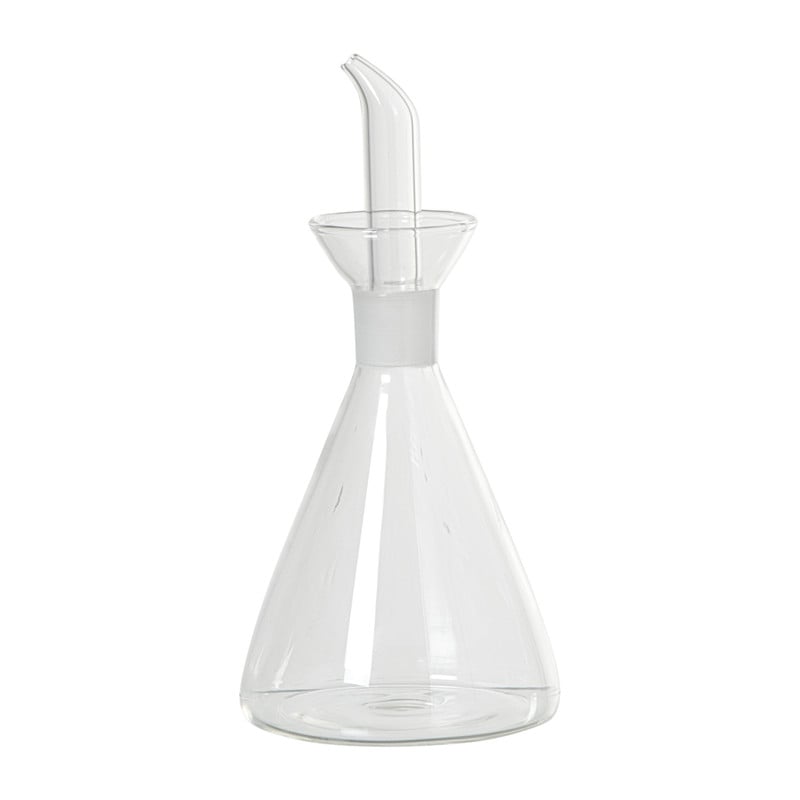 Olie schenkfles met handvat - glas - 300 ml