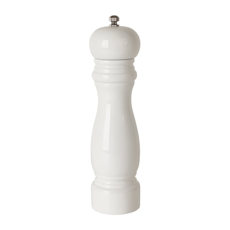 Pepermolen klassiek - wit - 22 cm