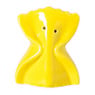 Pepervaatje pasta farfelle - geel - 8x6.5x4.5 cm