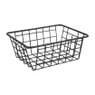 Draadmand small - zwart - 20x15,5x8 cm