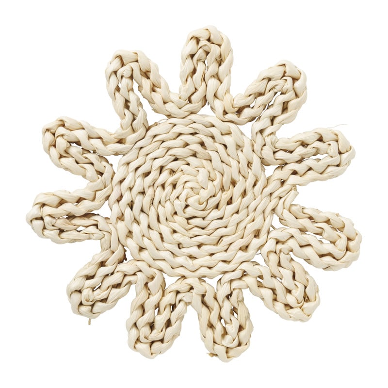 Panonderzetter bloem - mais - ø20 cm
