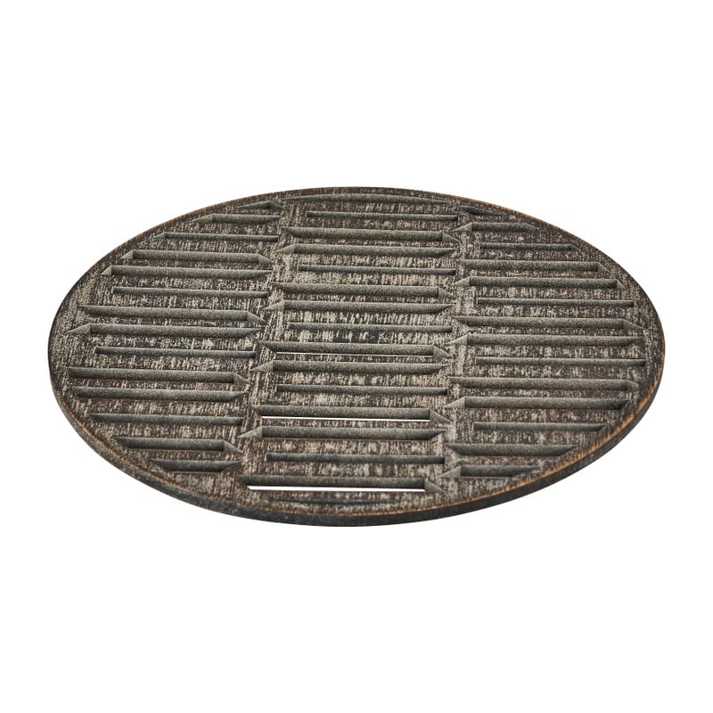 Panonderzetter hout grafisch - 18 cm