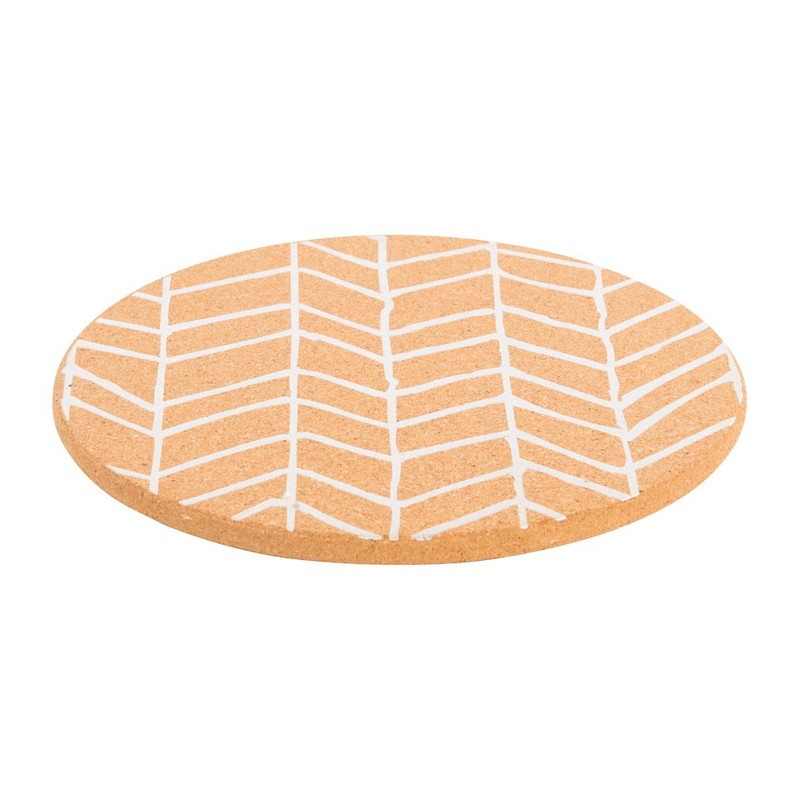 Onderzetter met print - 25 cm
