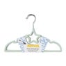 Kinder kledinghanger ster - vilt - groen - set van 5