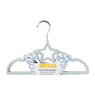 Kinder kledinghanger ster - vilt - blauw - set van 5