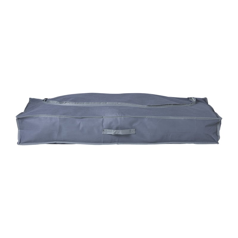Opberghoes voor dekbed of kussens - grijs - 15x100x45 cm