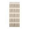 Hangorganiser schoenen 20 vakken - beige - 56x136 cm 