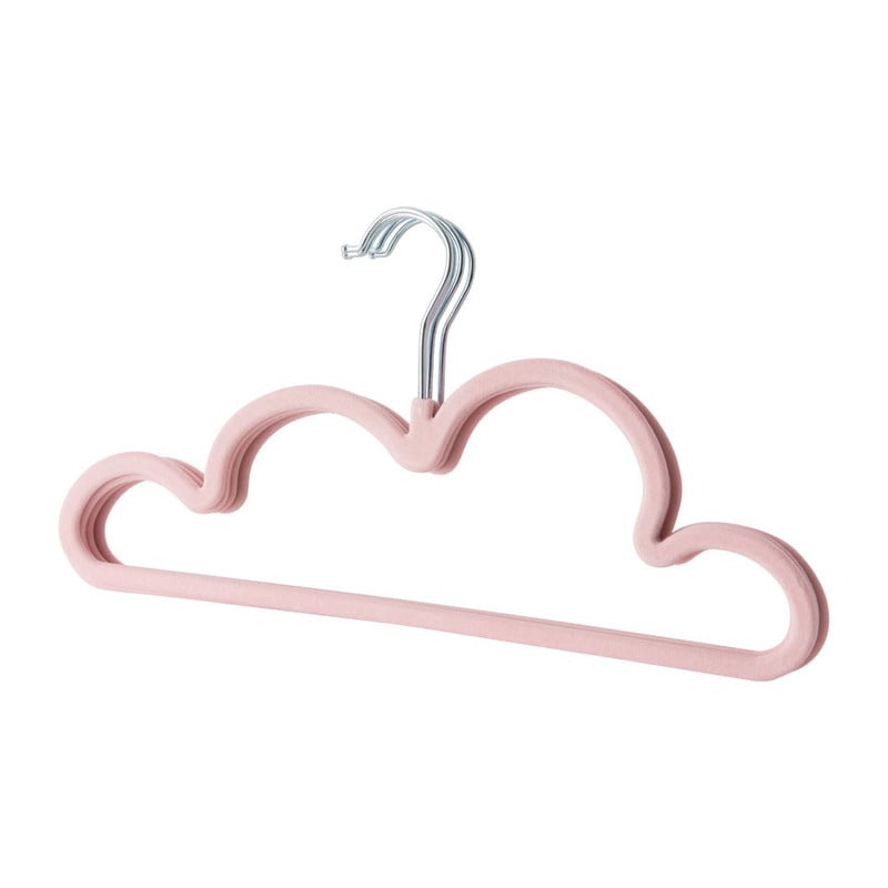 Kinderkledinghanger - wolk - set van 5