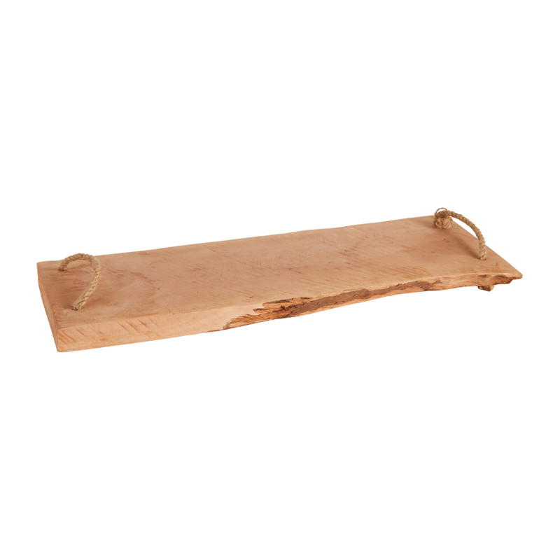 Serveerplank met touwgrepen - 50x20 cm