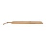 Borrelplank teak met grip - 100x20x1,2 cm