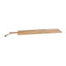 Borrelplank teak met grip - 100x20x1,2 cm