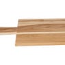 Borrelplank teak met grip - 100x20x1,2 cm