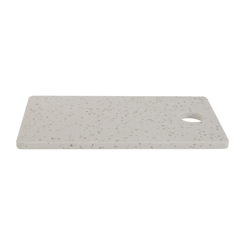 Plateau terrazzo - 16x28 cm - grijs