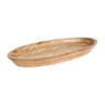 Houten schaal - ovaal - 45 cm 