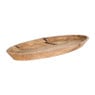 Houten schaal - ovaal - 55 cm 