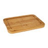 Snijplank met rand - bamboe - 27x20 cm 