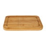 Snijplank met rand - bamboe - 27x20 cm 