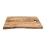 Serveerplateau ster - mangohout - 30,8x46x2,5 cm 