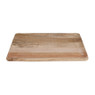 Serveerplateau wit - mangohout - 40x30x3 cm