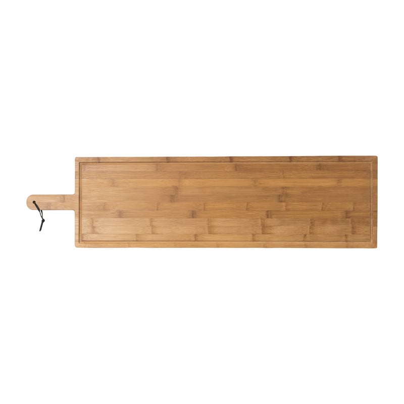 Borrelplank XXL - bamboe - 100x26x5.5 cm 