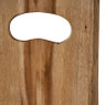 Snijplank teak - 25.5x42 cm 