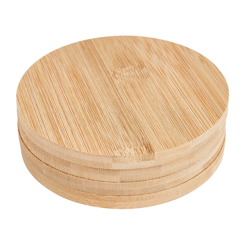 Bamboe onderzetters - set van 4