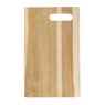 Borrelplank teak met handvat - 34x21 cm 