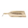 Borrelplank palmblad - hout - 51,5x25x2,5 cm