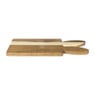 Borrelplank met oren - acacia hout - 35x17 cm 