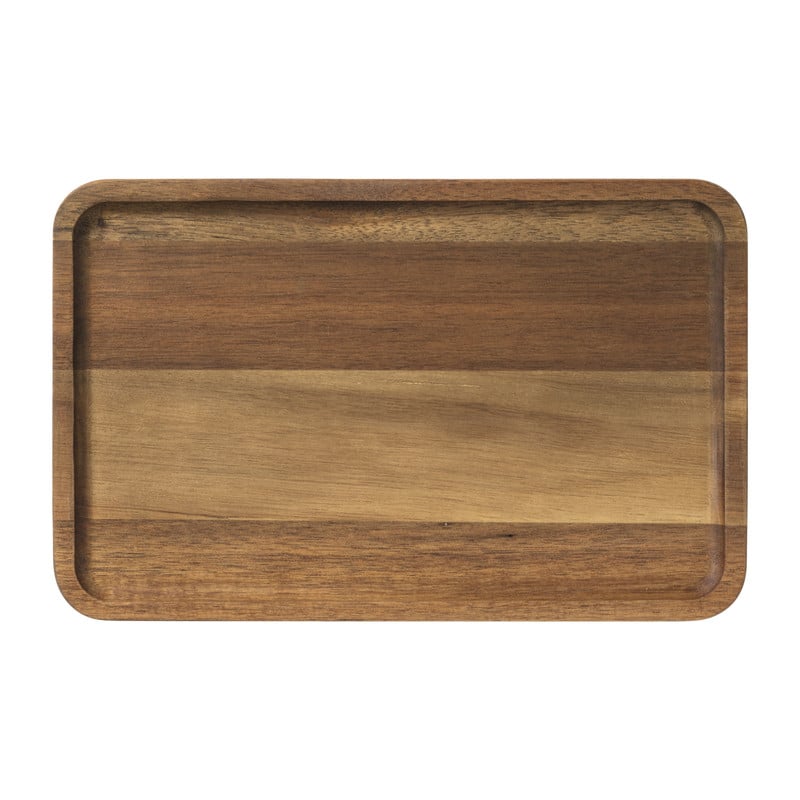 tray acacia middel - bruin - 18x28x1.5 cm