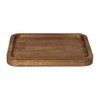 tray acacia klein - bruin - 14x18x1.5 cm
