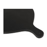 Borrelplank rond - zwart - 40x50x2 cm