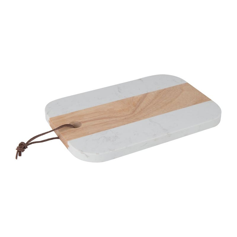 Snijplank - marmerlook - 23x15 cm