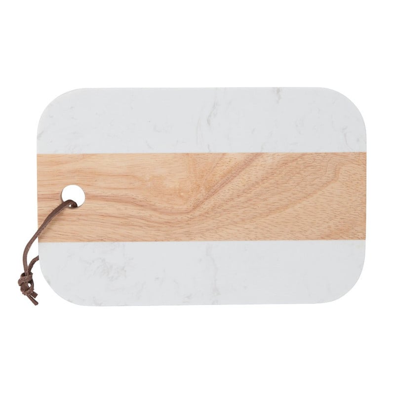 Snijplank - marmerlook - 23x15 cm