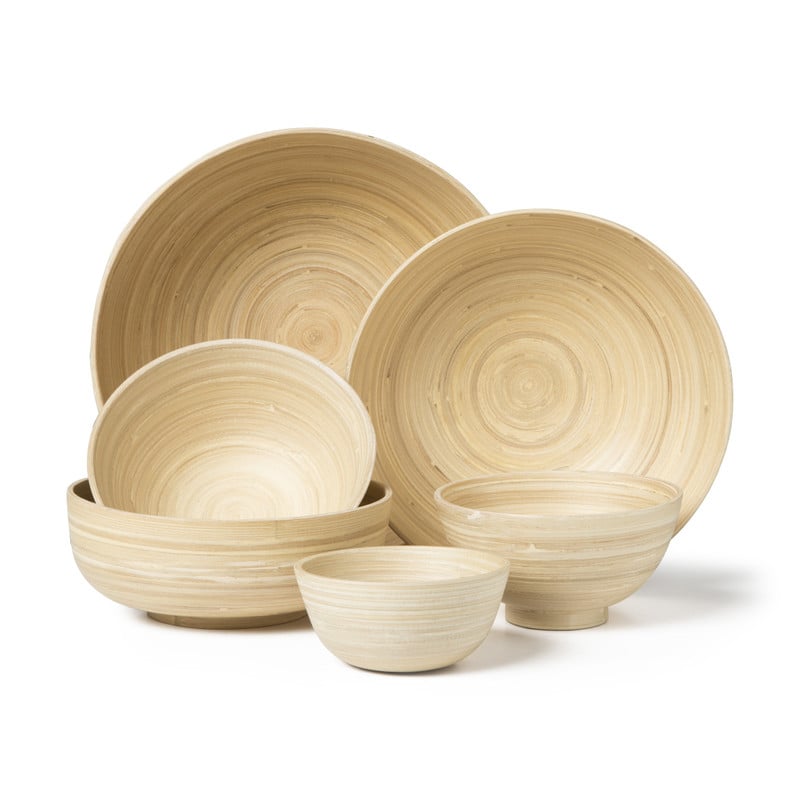 Schaal bamboe - ⌀30 cm